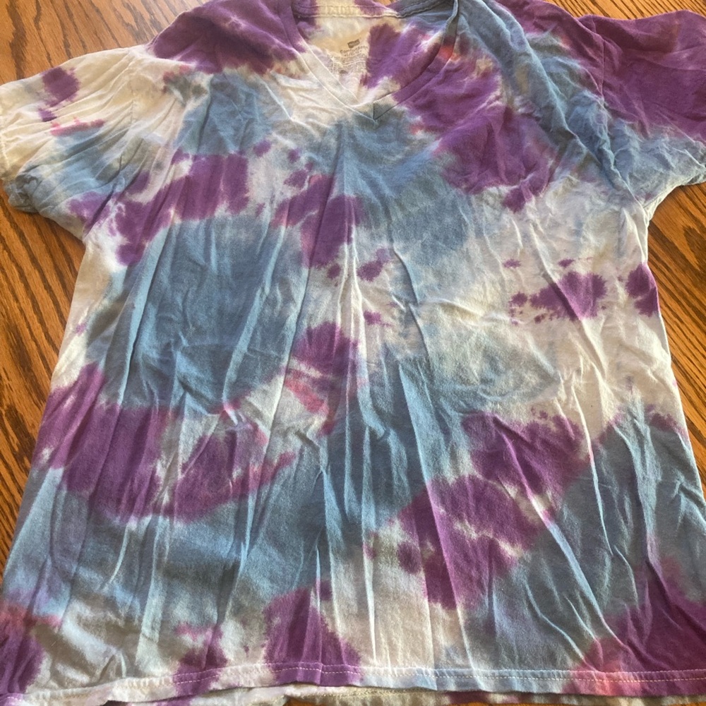 Women’s lg tie dye short sleeve